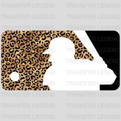 Baseball Man Leopard DTF Transfer - transferlegend