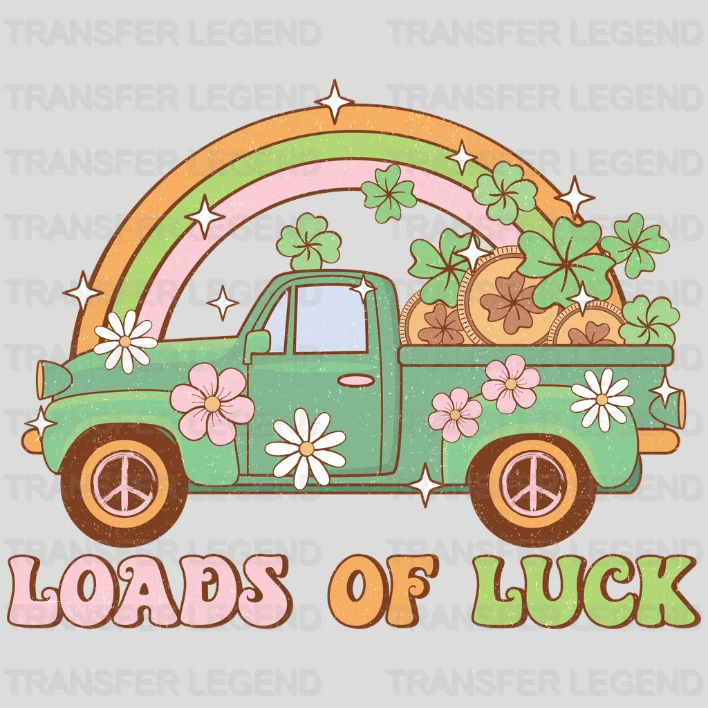 Loads Of Luck St. Patrick's Day Design - DTF heat transfer - transferlegend