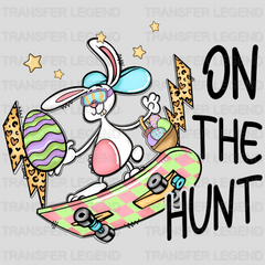 On The Hunt Easter Design - DTF heat transfer - transferlegend