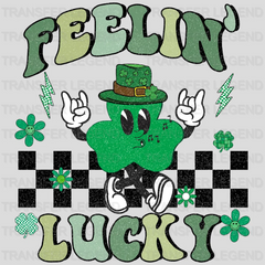 Feelin' Lucky St. Patrick's Day Design - DTF heat transfer - transferlegend