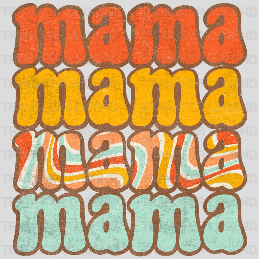 Vintage Mama - Mothers Day  - Funny Mom - Cool Mom - Design - DTF heat transfer - transferlegend