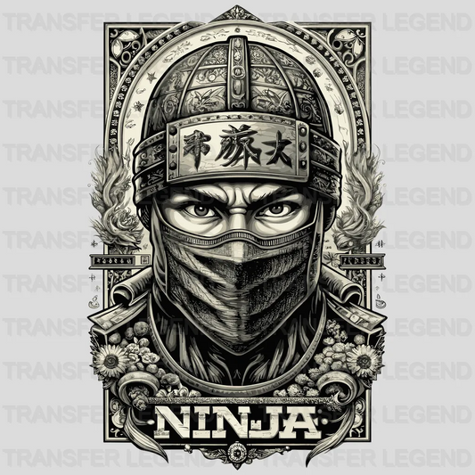 Ninja Mask Asian Design - DTF Heat Transfer - transferlegend