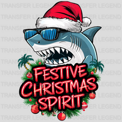 Festive Spirit Christmas design - DTF Heat Transfer - transferlegend