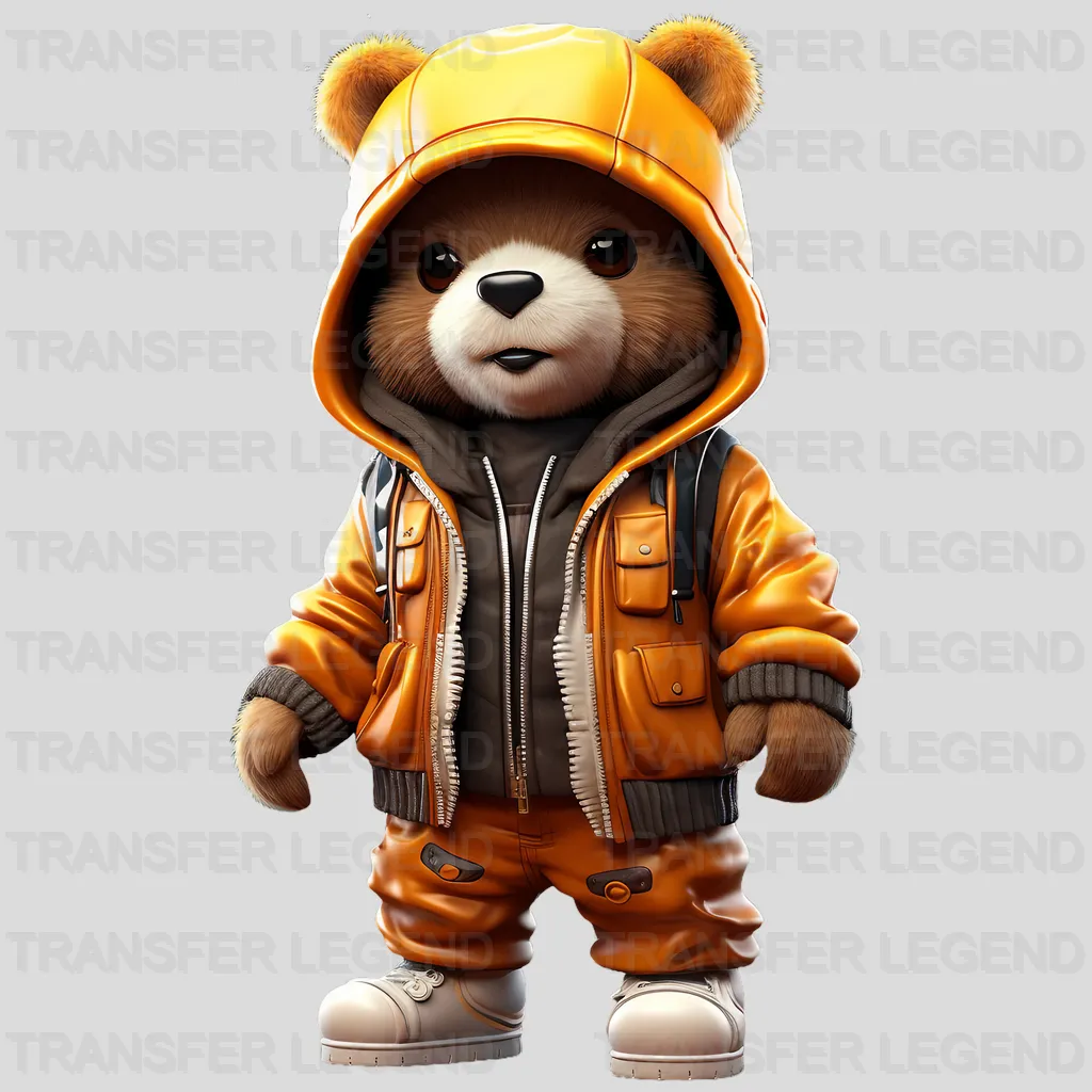 Hamster Bear Teddy Design - DTF Heat Transfer - transferlegend