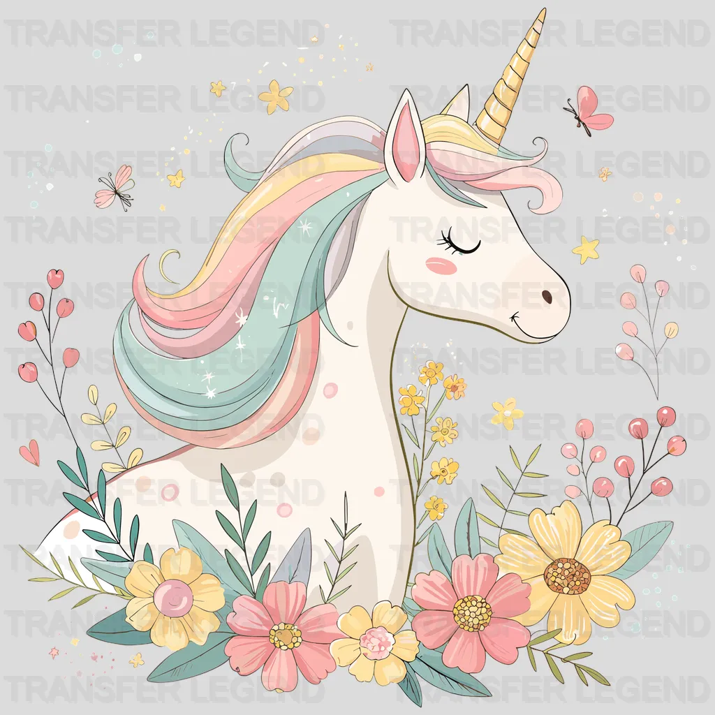 Landscape Unicorn Design - DTF Heat Transfers - transferlegend