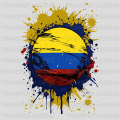 Colombia Flag Design - DTF Heat Transfer - transferlegend