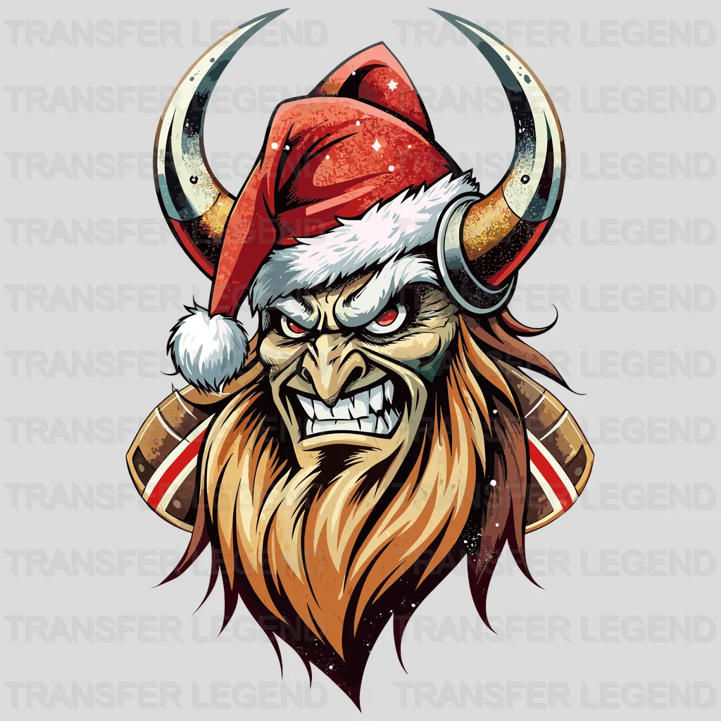 Angry Hell Christmas design - DTF Heat Transfer - transferlegend