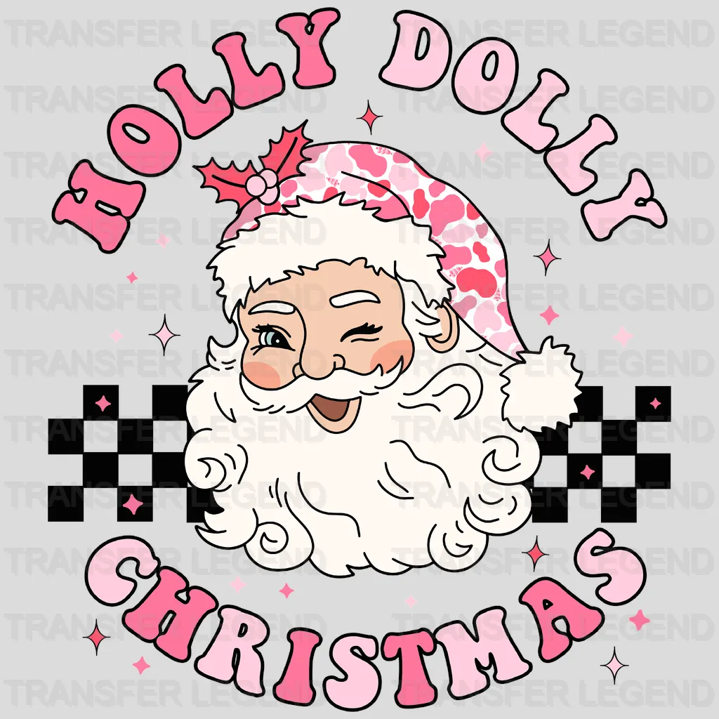 HOLLY DOLLY CHRISTMAS Christmas Design - DTF heat transfer - transferlegend