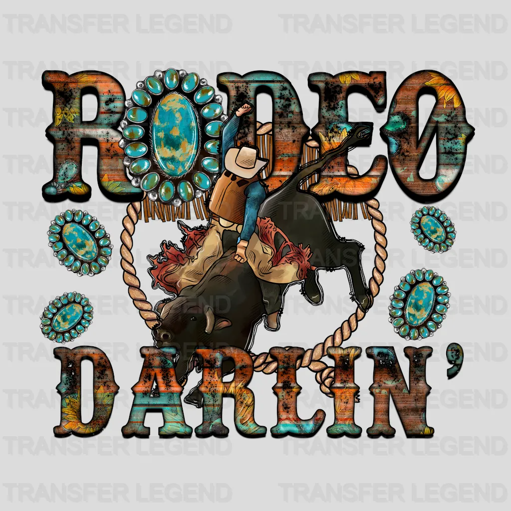 Rodeo Darlin' - Rodeo Houston DTF Transfer - transferlegend
