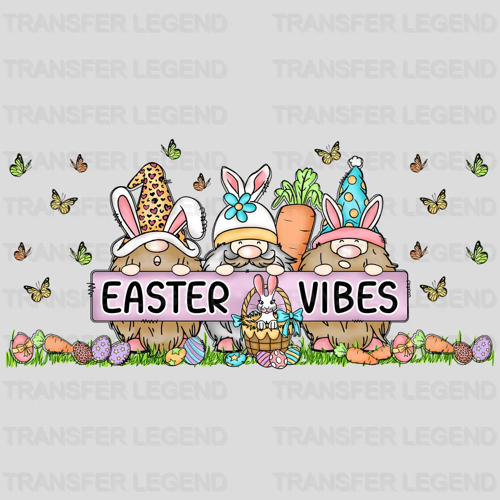 Gnomies Easter UV DTF Transfer Cup Wrap UV DTF Sticker - transferlegend