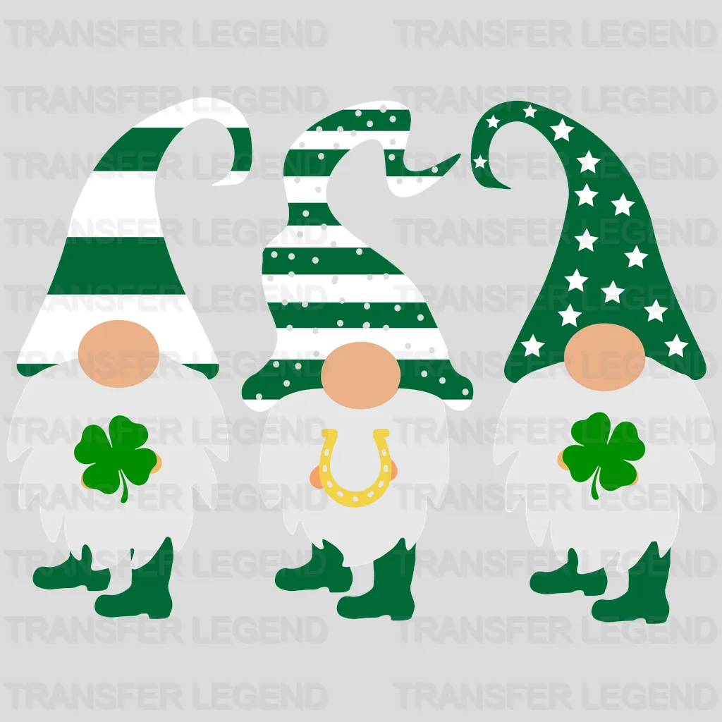 Gnomies St. Patrick's Day Design - DTF heat transfer - transferlegend