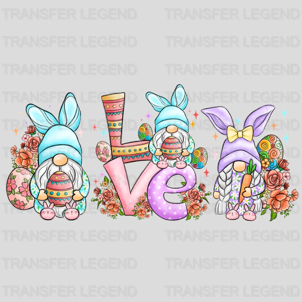 LOVE Easter UV DTF Transfer Cup Wrap UV DTF Sticker - transferlegend