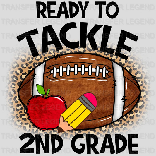 Ready To Tackle 2nd Grade - Back To School DTF Transfer - transferlegend