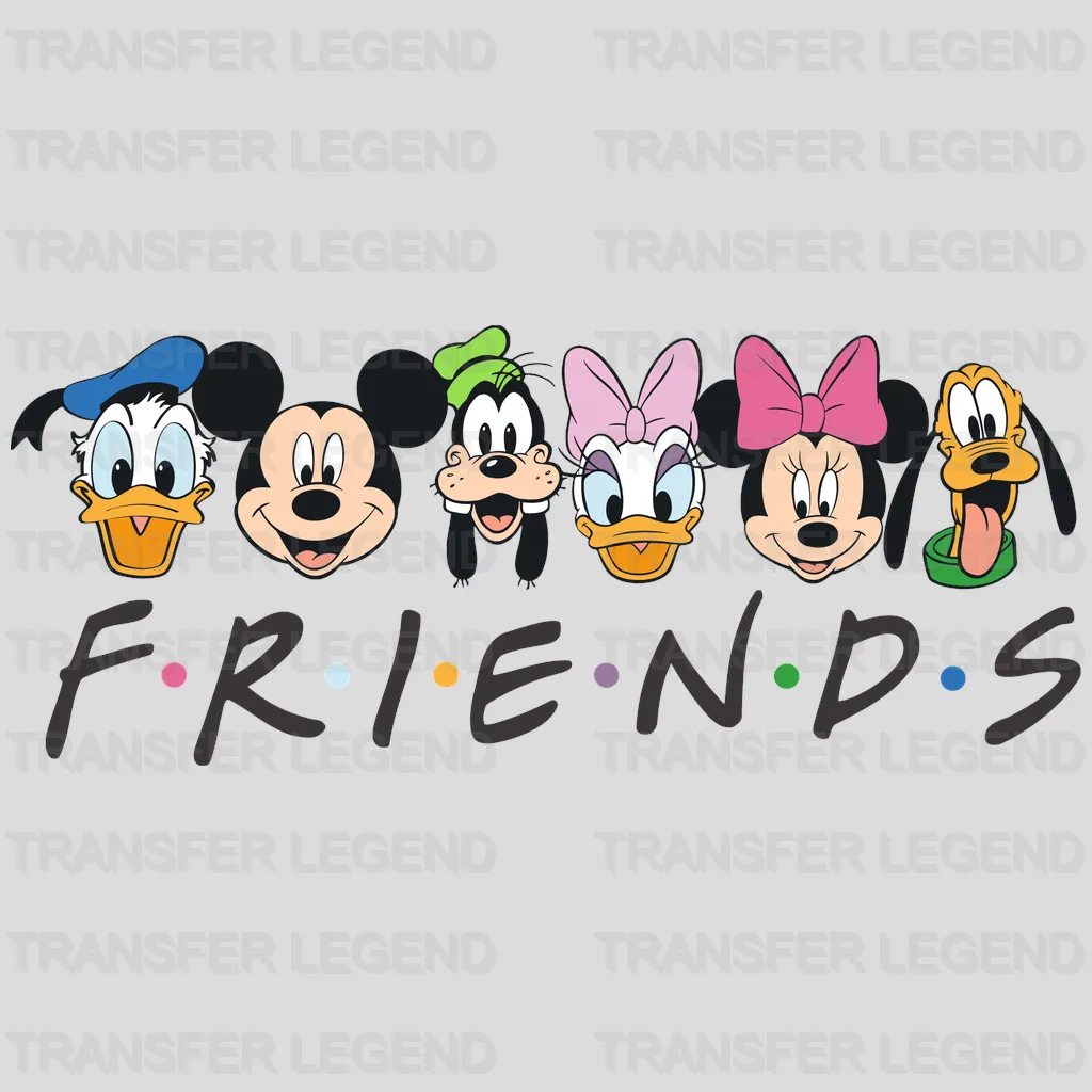 Mick And Friends Design - DTF heat transfer - transferlegend