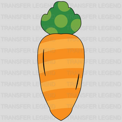 Carrot Easter Design - DTF heat transfer - transferlegend