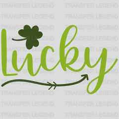 Lucky St. Patrick's Day Design - DTF heat transfer - transferlegend