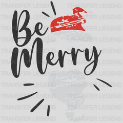 Be Merry Christmas Design - DTF heat transfer - transferlegend