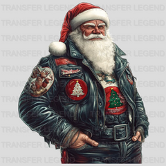 I will Be Back Santa Claus Design - DTF Heat Transfer - transferlegend