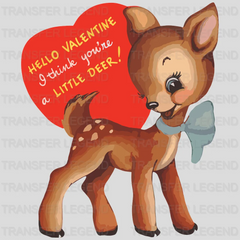 Hello Valentine Valentine's Day Design - DTF heat transfer - transferlegend