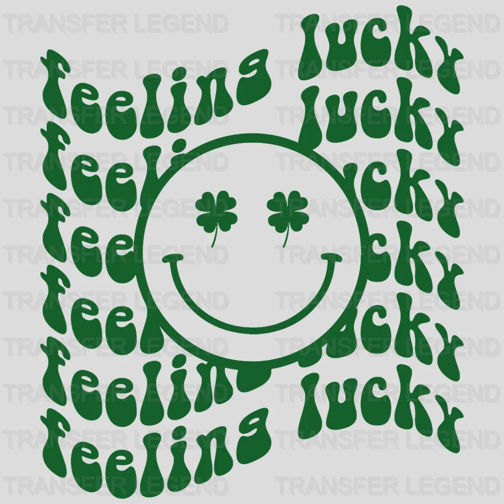 Feeling Lucky St. Patrick's Day Design - DTF heat transfer - transferlegend