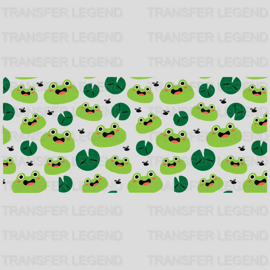 Frog Swamp UV DTF Transfer Cup Wrap UV DTF Sticker - transferlegend