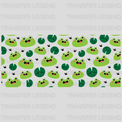 Frog Swamp UV DTF Transfer Cup Wrap UV DTF Sticker - transferlegend