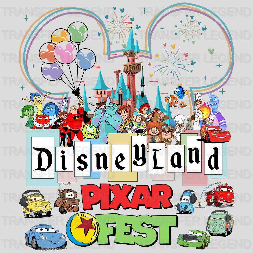 Disneyland Fest  Disney Designs - DTF Heat Transfers