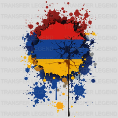 Armenia Flag Design - DTF Heat Transfer - transferlegend