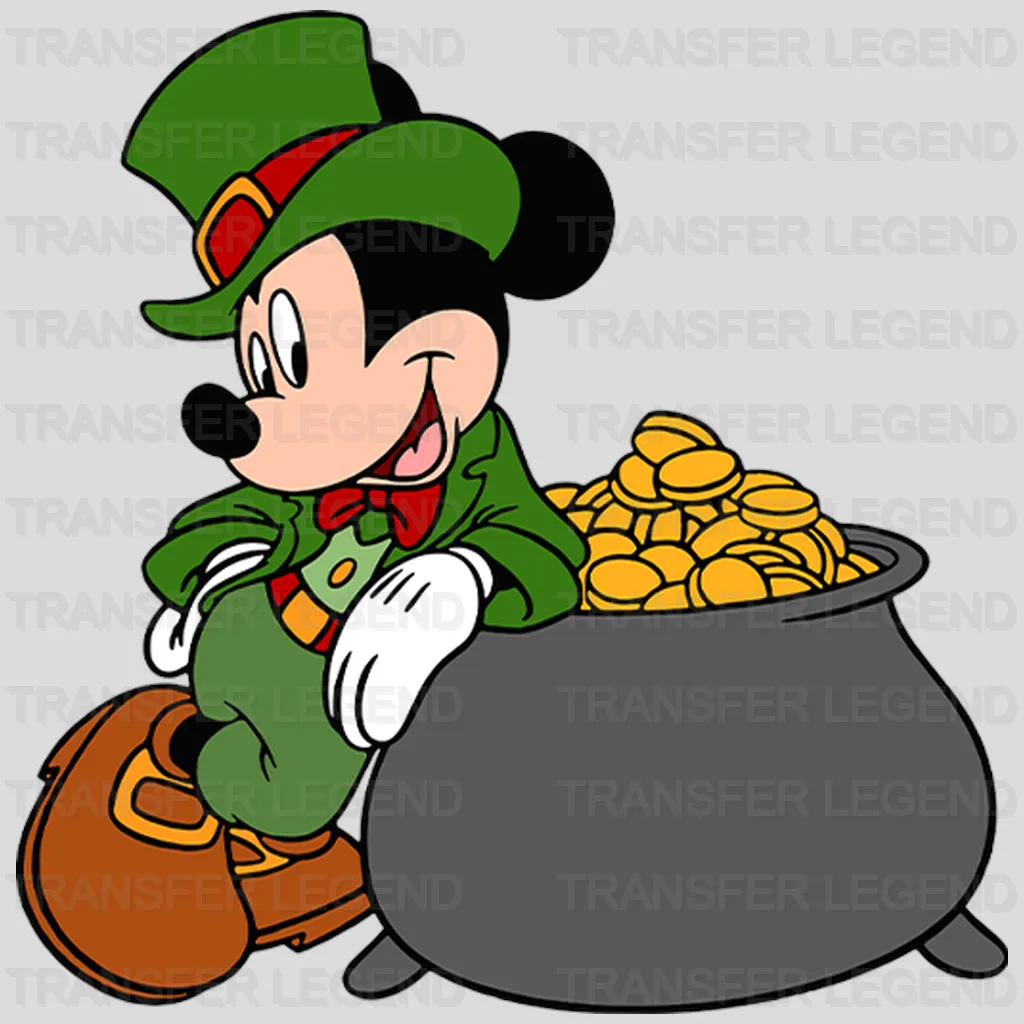 Disney St. Patrick's Day Design - DTF heat transfer - transferlegend