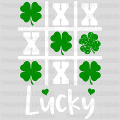 Lucky XOX St. Patrick's Day Design - DTF heat transfer - transferlegend