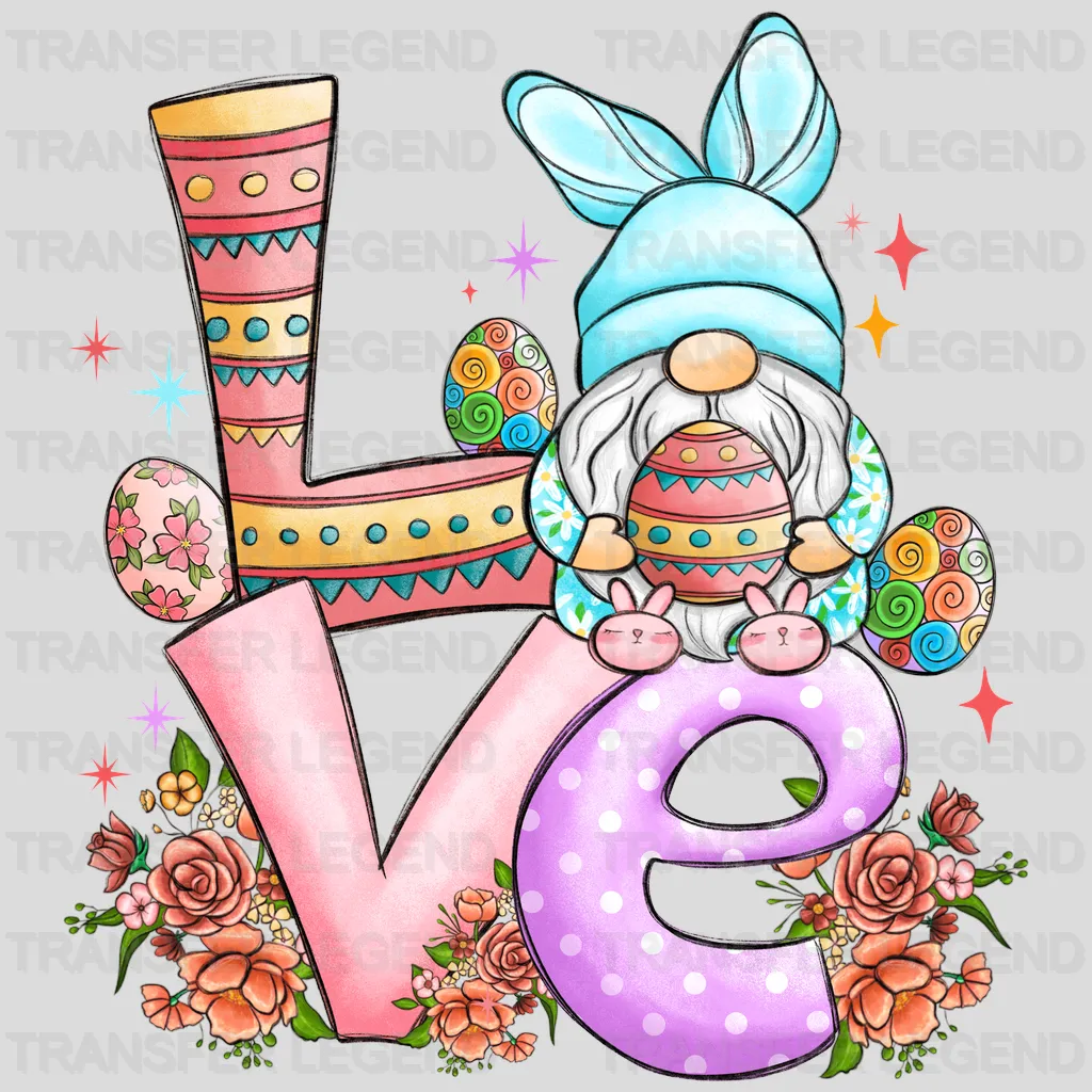 LOVE Easter Design - DTF heat transfer - transferlegend