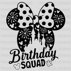 Disney Birthday Squad Mickey and Minnie Design - DTF heat transfer - transferlegend