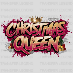 Christmas Queen Christmas design - DTF Heat Transfer - transferlegend