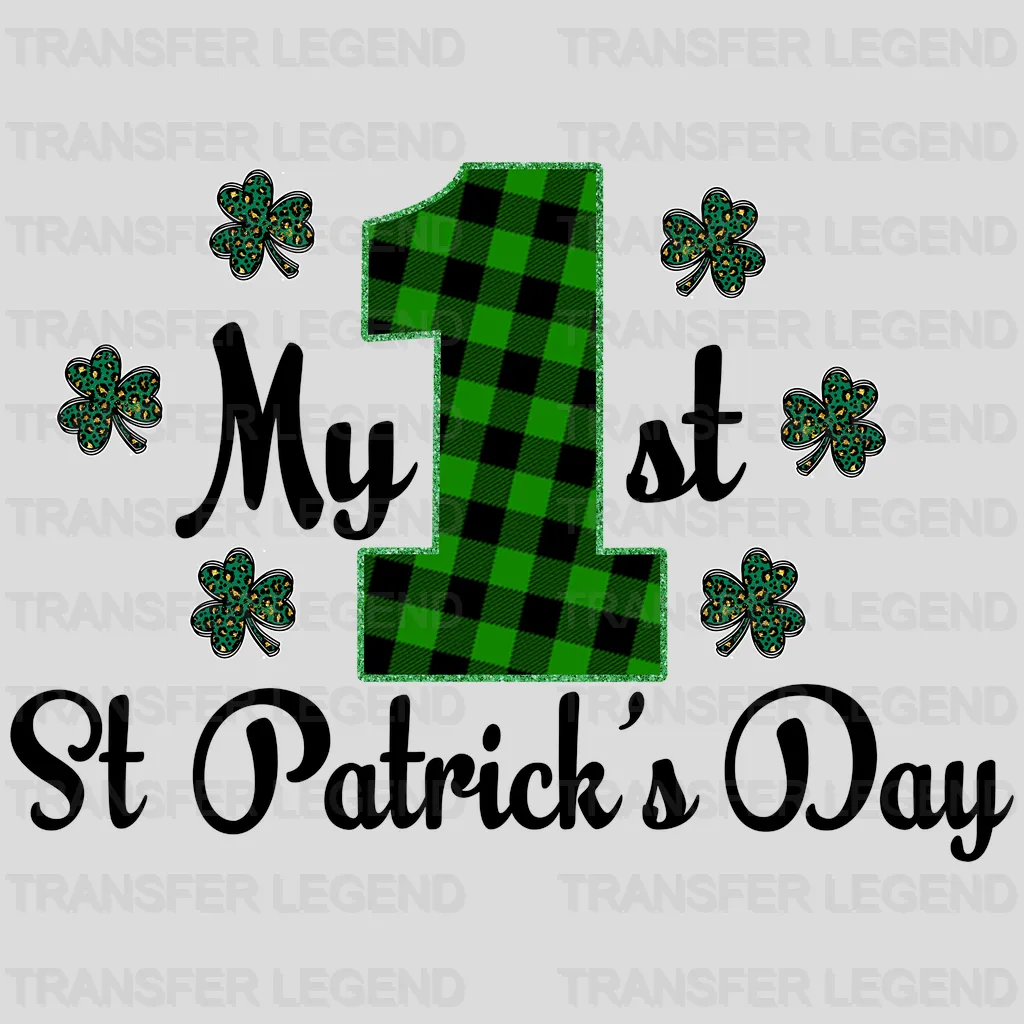 My 1ST St. Patrick's Day Design - DTF heat transfer - transferlegend