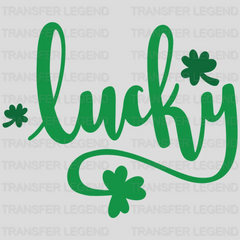 Lucky St. Patrick's Day Design - DTF heat transfer - transferlegend