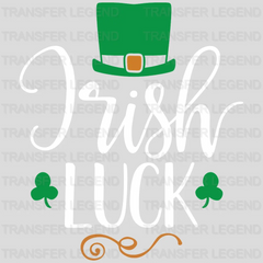 Irish Luck St. Patrick's Day Design - DTF heat transfer - transferlegend