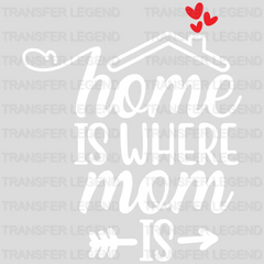 Home Is Where Mom Is - Mothers Day  - Funny Mom - Design - DTF heat transfer - transferlegend