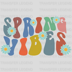 Spring Vibes Easter Design - DTF heat transfer - transferlegend