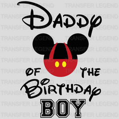 Disney Birthday Boy Family Mickey and Minnie Ears Design - DTF heat transfer - transferlegend