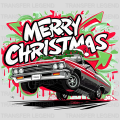 Cars Are Ready Christmas design - DTF Heat Transfer - transferlegend