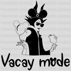 Maleficent Vacay Mode Disney Design - DTF heat transfer - transferlegend