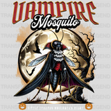 Vampire Mosquito Streetwear Design - DTF Heat Transfer - transferlegend