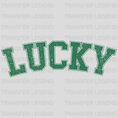 Lucky St. Patrick's Day Design - DTF heat transfer - transferlegend