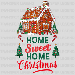 Home Sweet Home Christmas design - DTF Heat Transfer - transferlegend