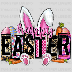 Happy Easter Bunny Design - DTF heat transfer - transferlegend