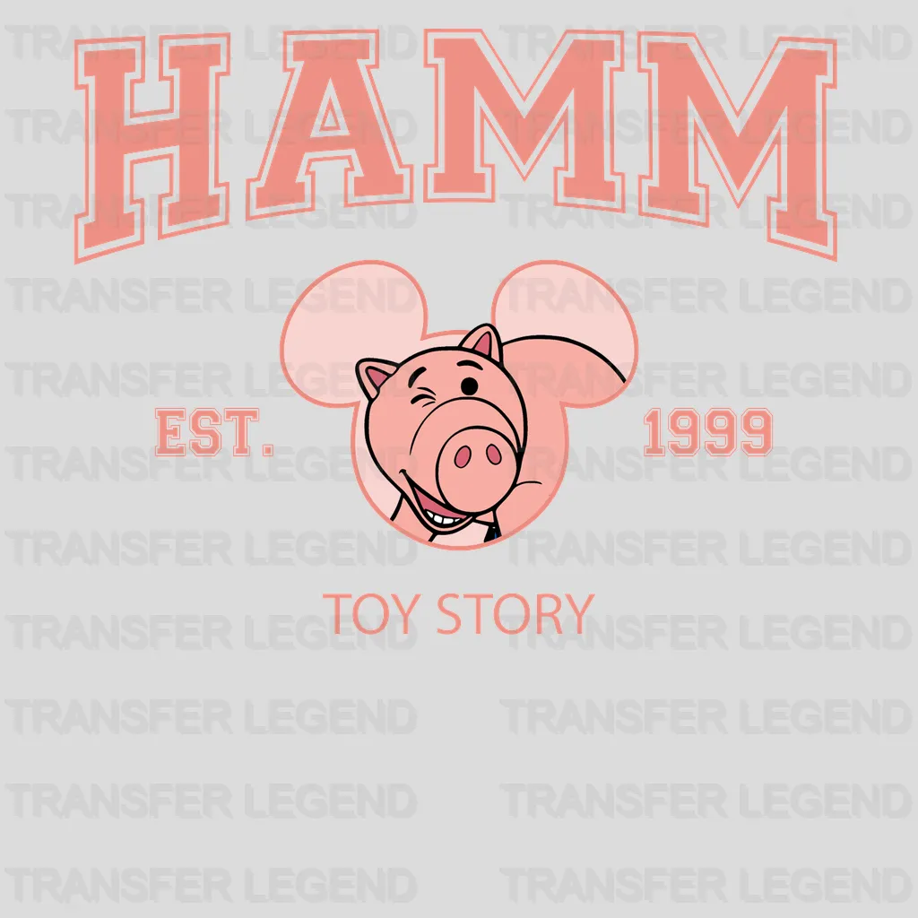 Hamm est.1999 Toy Story Disney Designs - DTF Heat Transfers