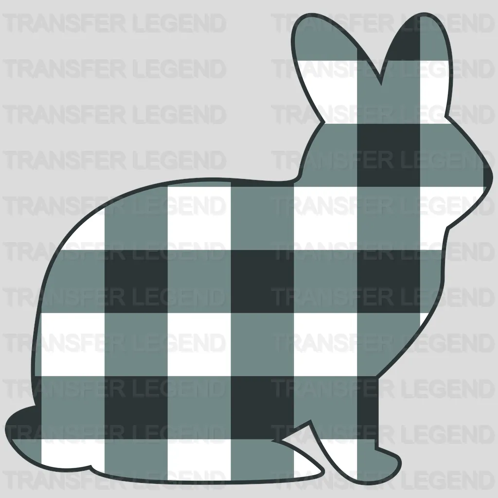 Bunny Easter Design - DTF heat transfer - transferlegend