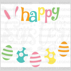 Happy Easter Design - DTF heat transfer - transferlegend