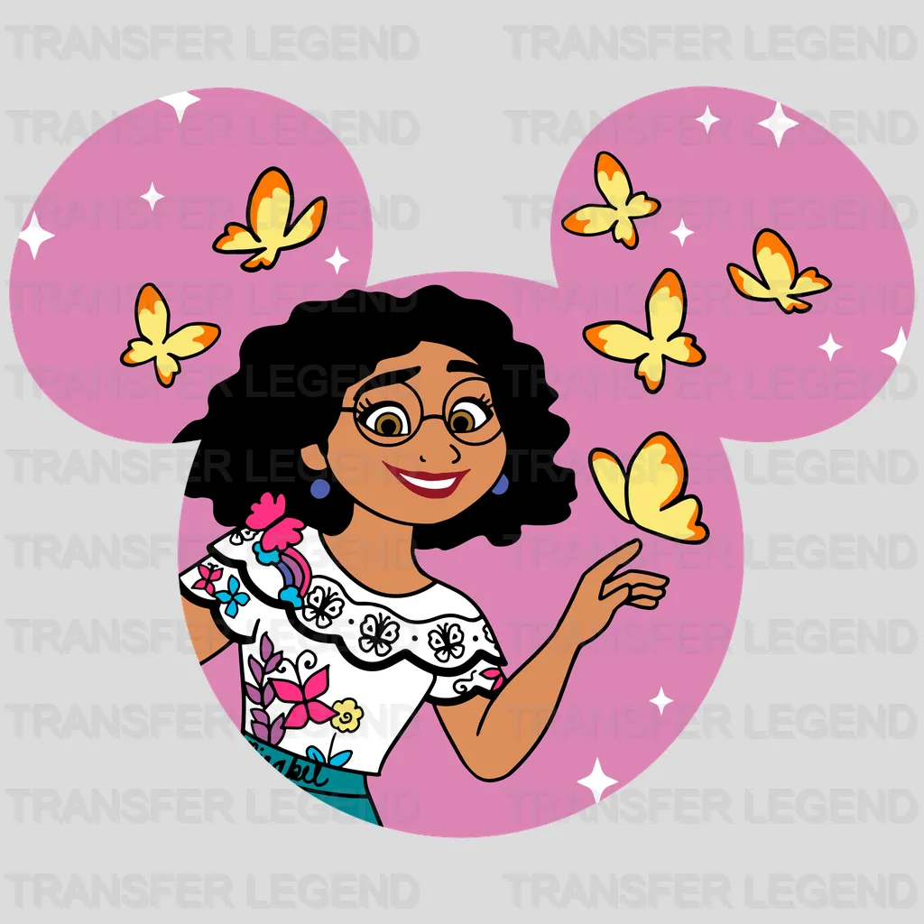 Encanto Mirabel Madrigal Micky Ears Design - DTF heat transfer - transferlegend