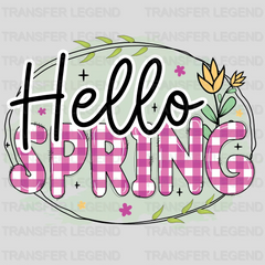 Hello Spring Easter Design - DTF heat transfer - transferlegend